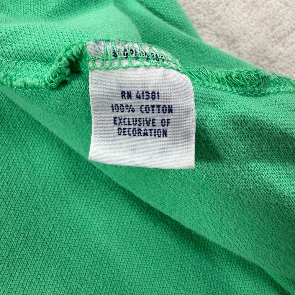 Polo Ralph Lauren Mens 3XLT Tall Green Short Sleeve Cotton Pique Polo Shirt